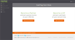 Desktop Screenshot of cashtag.net